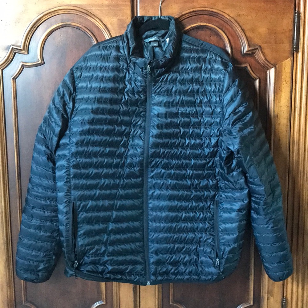 Eddie Bauer down puffer jacket